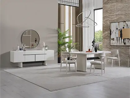 Medusa Home Mobilya - Beyaz Yemek Odaları