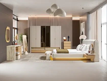 Medusa Home Mobilya - Mermer Yatak Odaları