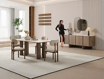 Medusa Home Mobilya - Mermer Yemek Odaları