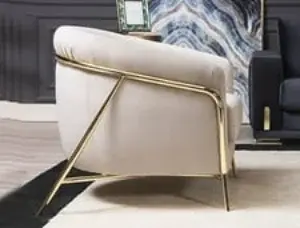 Medusa Home Mobilya - Metal Berjer