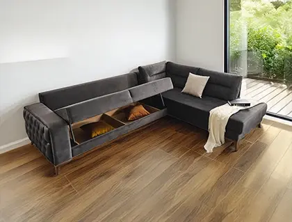 Medusa Home Mobilya - Sandıklı Köşe Takımları