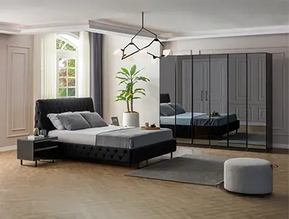 Medusa Home Mobilya - Siyah Yatak Odaları