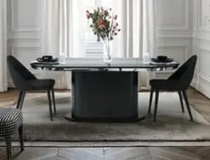 Medusa Home Mobilya - Siyah Yemek Masaları