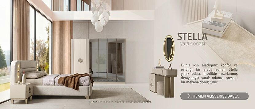 Stella Yatak Odası | Medusa Home Özel Koleksiyon