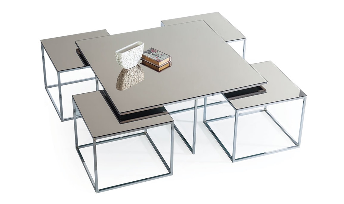 Medusa Home Mobilya - Açelya Silver Orta Sehpa