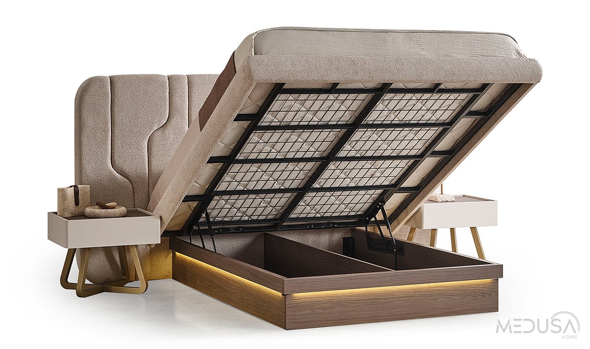 Medusa Home Mobilya - Ada Ceviz Karyola