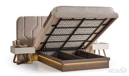 Medusa Home Mobilya - Ada Ceviz Karyola