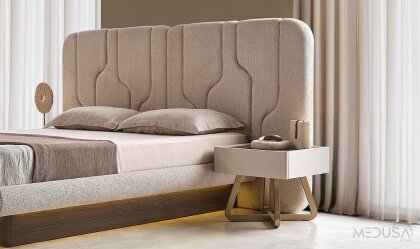 Medusa Home Mobilya - Ada Ceviz Karyola