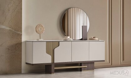 Medusa Home Mobilya - Ada Ceviz Konsol