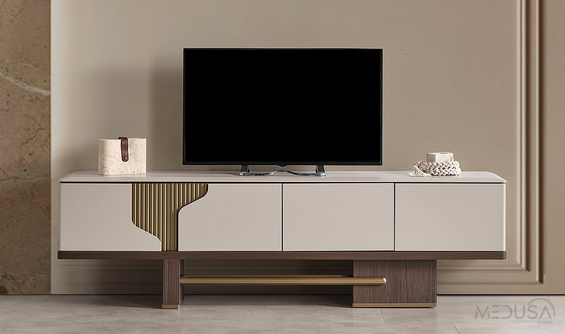 Medusa Home Mobilya - Ada Ceviz Tv Ünitesi