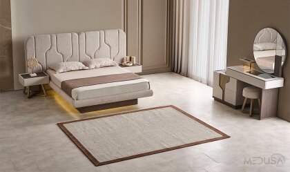 Medusa Home Mobilya - Ada Ceviz Yatak Odası