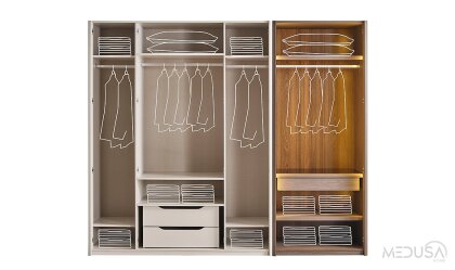 Medusa Home Mobilya - Ada Ceviz Yatak Odası