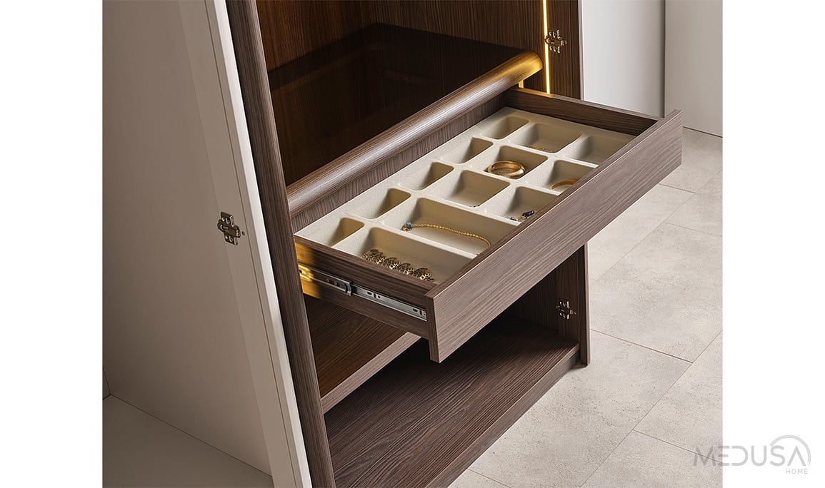 Medusa Home Mobilya - Ada Ceviz Yatak Odası