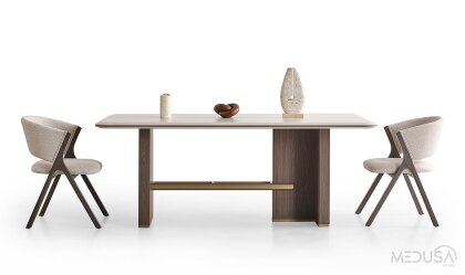 Medusa Home Mobilya - Ada Ceviz Yemek Odası