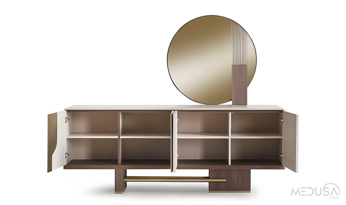 Medusa Home Mobilya - Ada Ceviz Yemek Odası