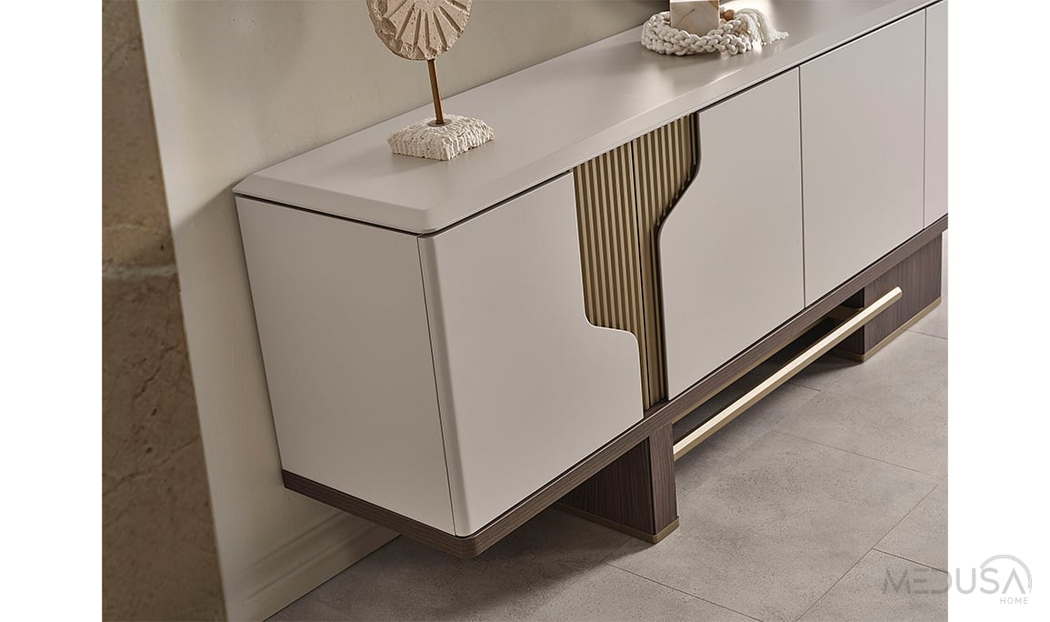 Medusa Home Mobilya - Ada Ceviz Yemek Odası