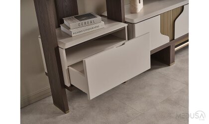 Medusa Home Mobilya - Ada Ceviz Yemek Odası