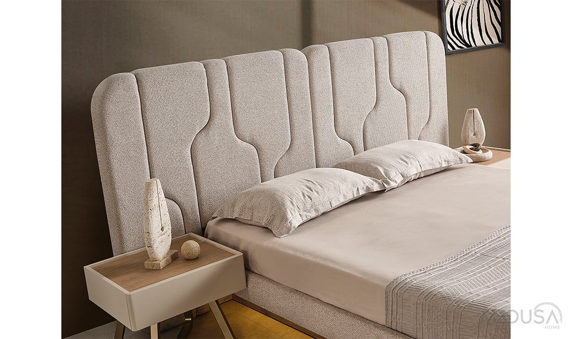 Medusa Home Mobilya - Ada Meşe Karyola