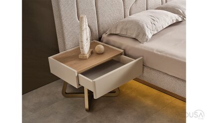 Medusa Home Mobilya - Ada Meşe Karyola