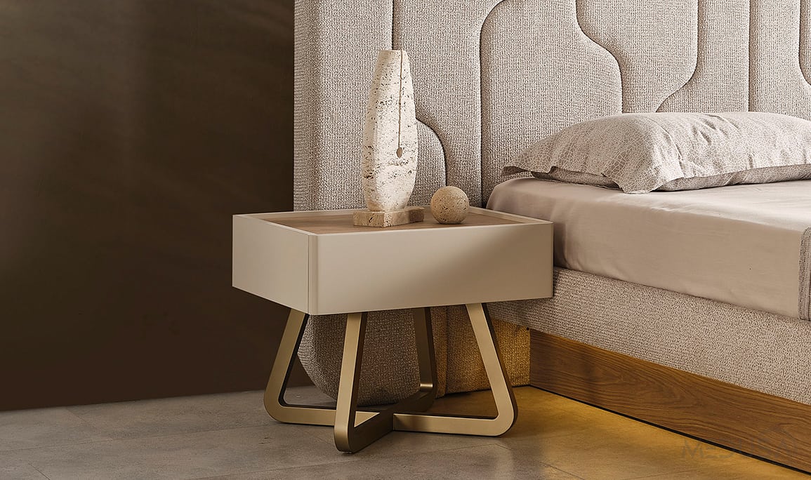 Medusa Home Mobilya - Ada Meşe Komodin