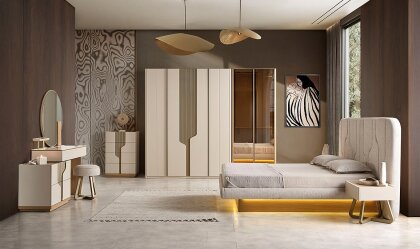 Medusa Home - Ada Meşe Yatak Odası Medusa Home - Ada Meşe Yatak Odası