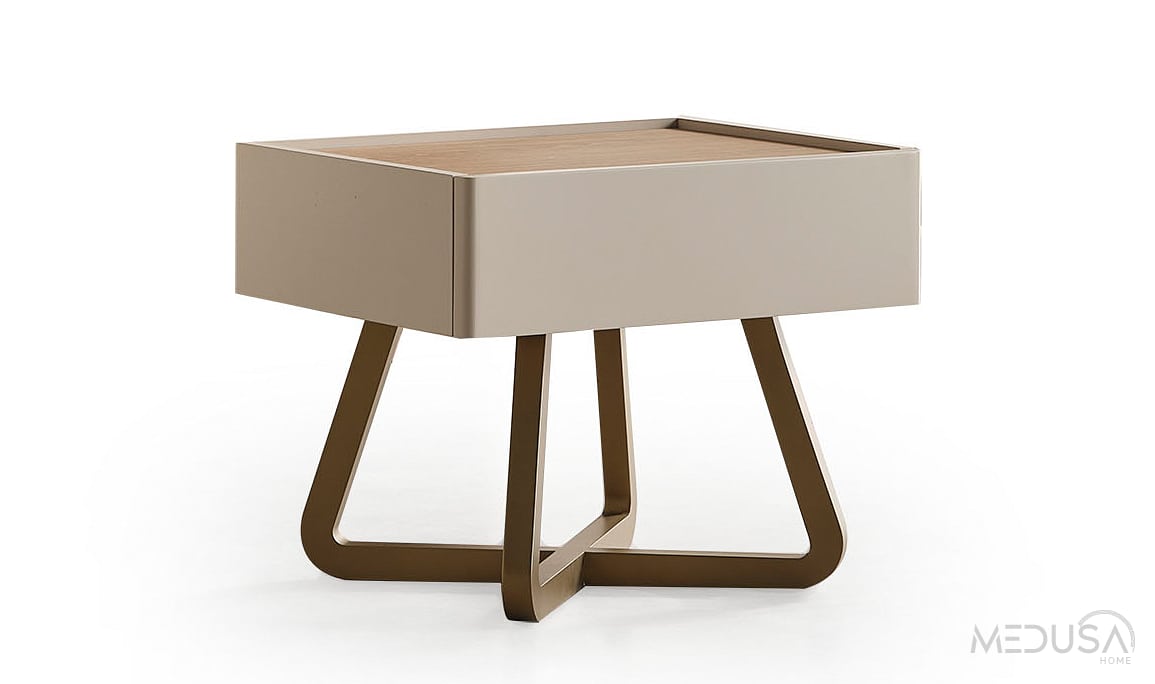 Medusa Home Mobilya - Ada Meşe Yatak Odası