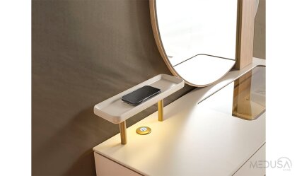 Medusa Home Mobilya - Ada Meşe Yatak Odası