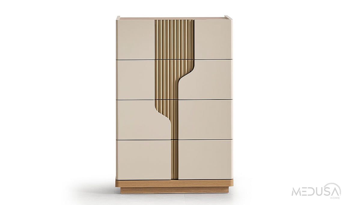 Medusa Home Mobilya - Ada Meşe Yatak Odası