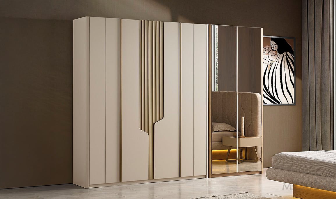 Medusa Home Mobilya - Ada Meşe Yatak Odası