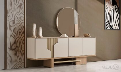 Medusa Home Mobilya - Ada Meşe Yemek Odası