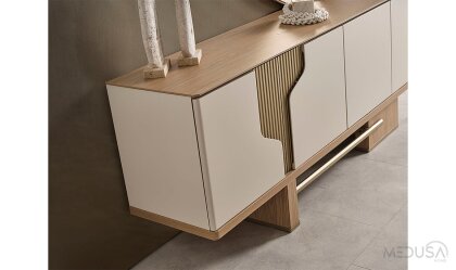 Medusa Home Mobilya - Ada Meşe Yemek Odası