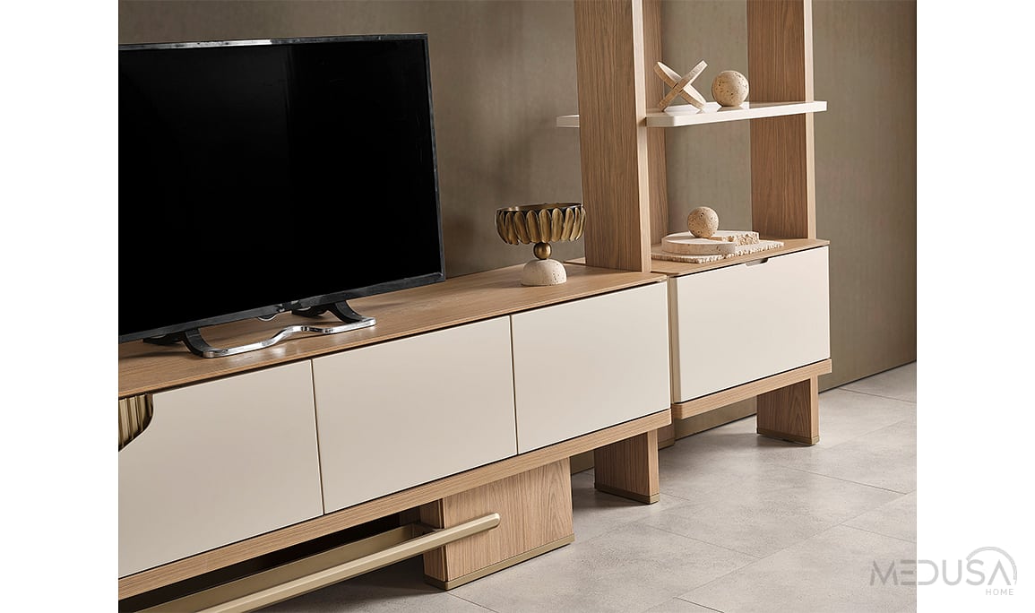 Medusa Home Mobilya - Ada Meşe Yemek Odası