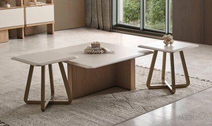 Medusa Home Mobilya - Ada Meşe Yemek Odası