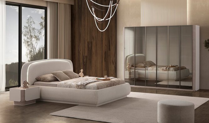 Medusa Home Mobilya - Afro Liquid Yatak Odası - Modern Yatak Odası
