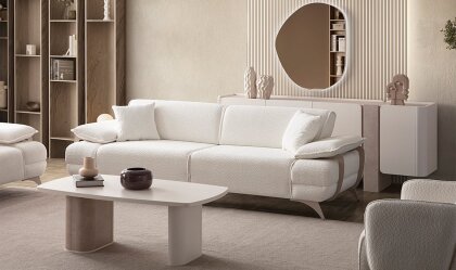 Medusa Home Mobilya - Afro Üçlü Koltuk