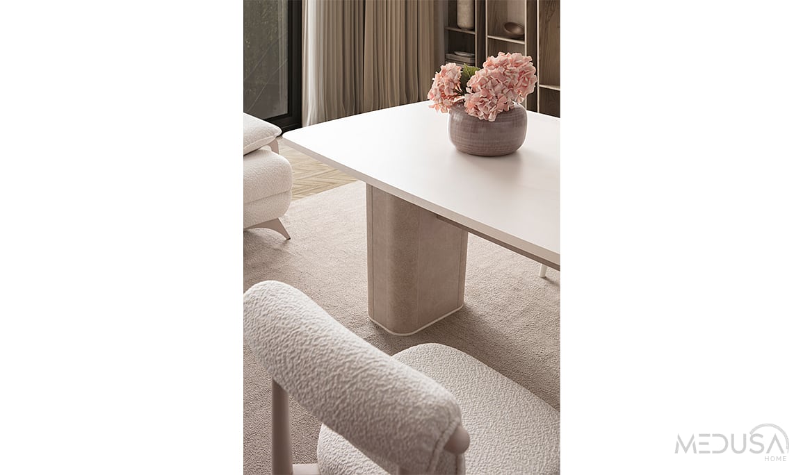 Medusa Home Mobilya - Afro Yemek Masası