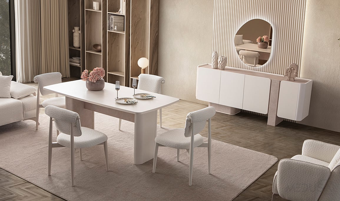 Medusa Home Mobilya - Afro Yemek Odası