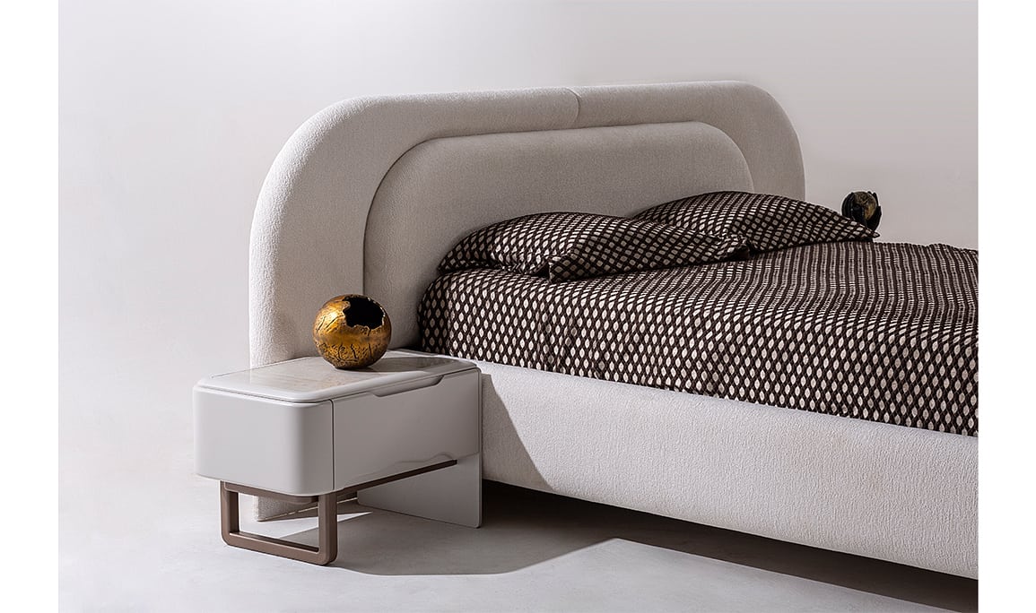 Medusa Home Mobilya - Agata Cream Karyola