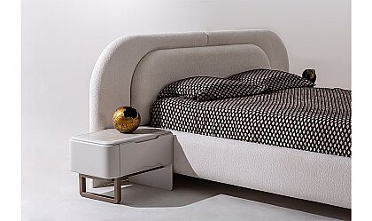 Medusa Home Mobilya - Agata Cream Komodin