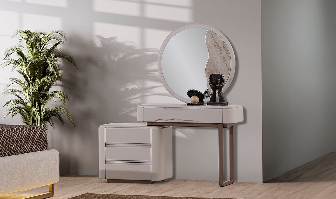 Medusa Home Mobilya - Agata Cream Şifonyer