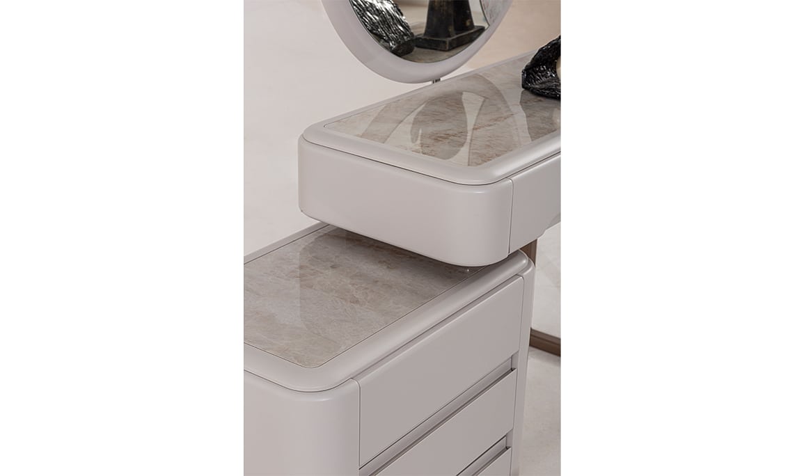 Medusa Home Mobilya - Agata Cream Şifonyer