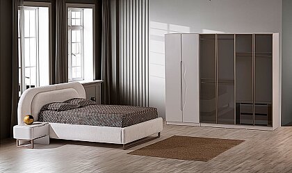 Medusa Home - Agata Cream Yatak Odası