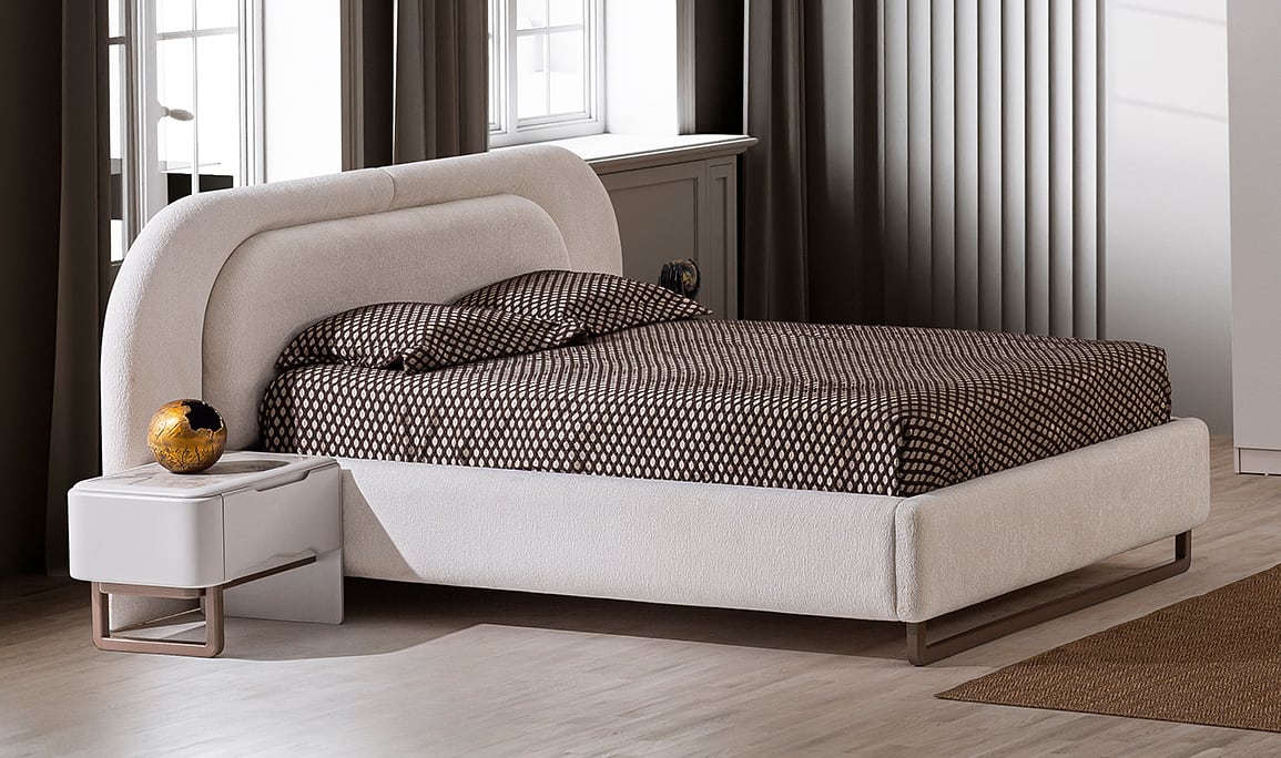 Medusa Home Mobilya - Agata Cream Yatak Odası