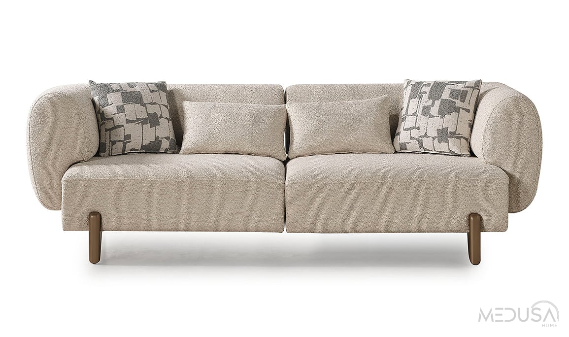 Medusa Home Mobilya - Ahuse Bronz Koltuk Takımı