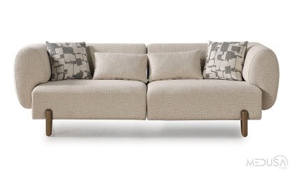 Medusa Home Mobilya - Ahuse Bronz Koltuk Takımı