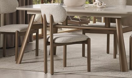 Medusa Home Mobilya - Ahuse Bronz Sandalye