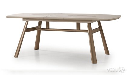 Medusa Home Mobilya - Ahuse Bronz Yemek Masası