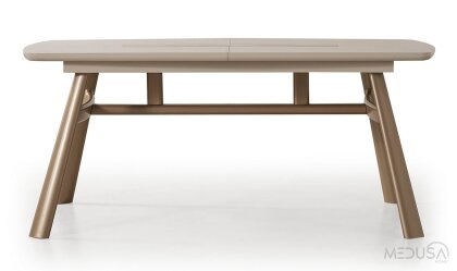 Medusa Home Mobilya - Ahuse Bronz Yemek Masası