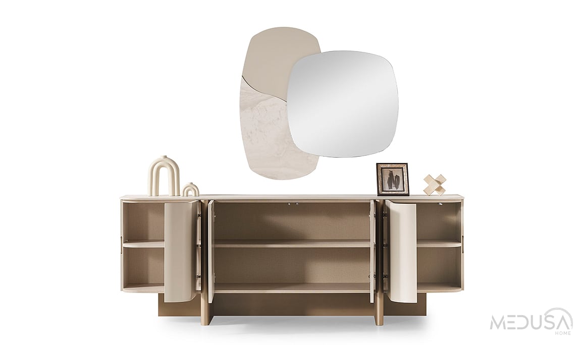 Medusa Home Mobilya - Ahuse Bronz Yemek Odası