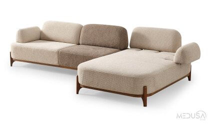 Medusa Home Mobilya - Ahuse Ceviz Köşe Takımı